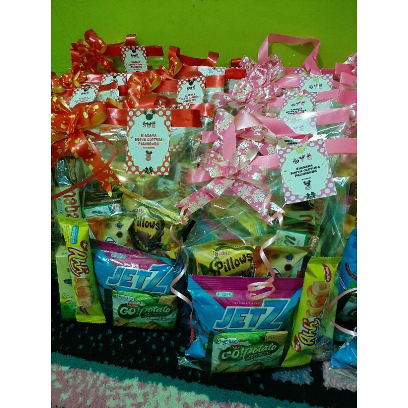Paket snack ultah ulang tahun anak murah meriah