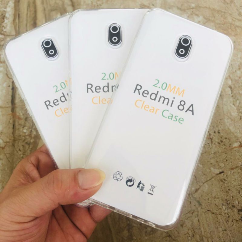 Silikon Jelly Soft Case Bening Redmi 8A Softcase