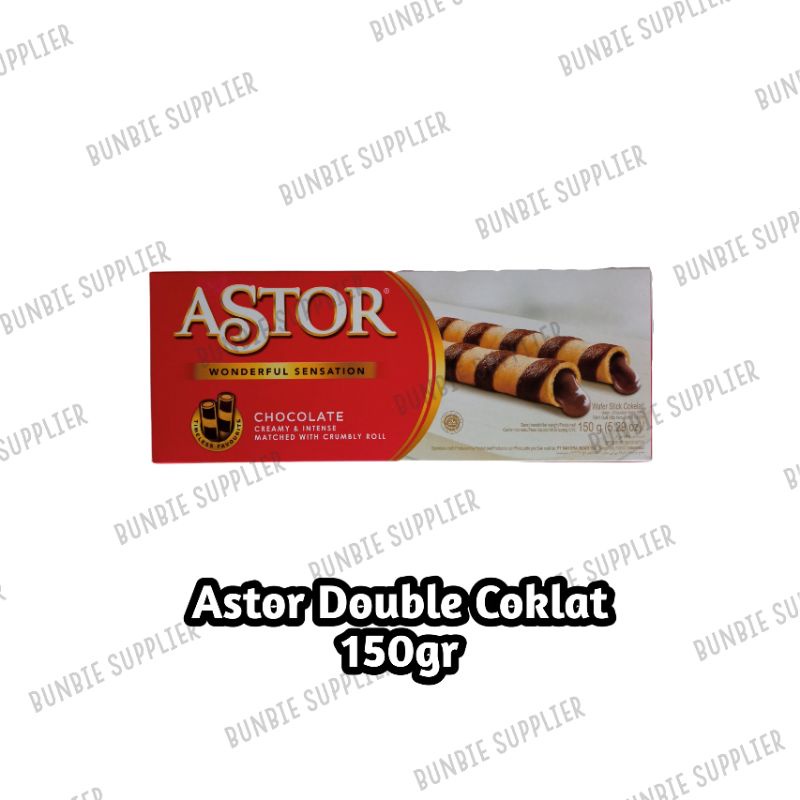 

Astor Double Chocolate 150gr Astor Coklat