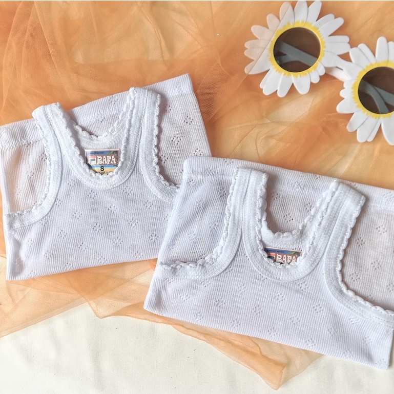 ( 12 PCS )  KAOS DALAM ANAK / SINGLET ANAK / KAOS DALAM ANAK UNISEX / SINGLET ANAK UNISEX / MOTIF LU