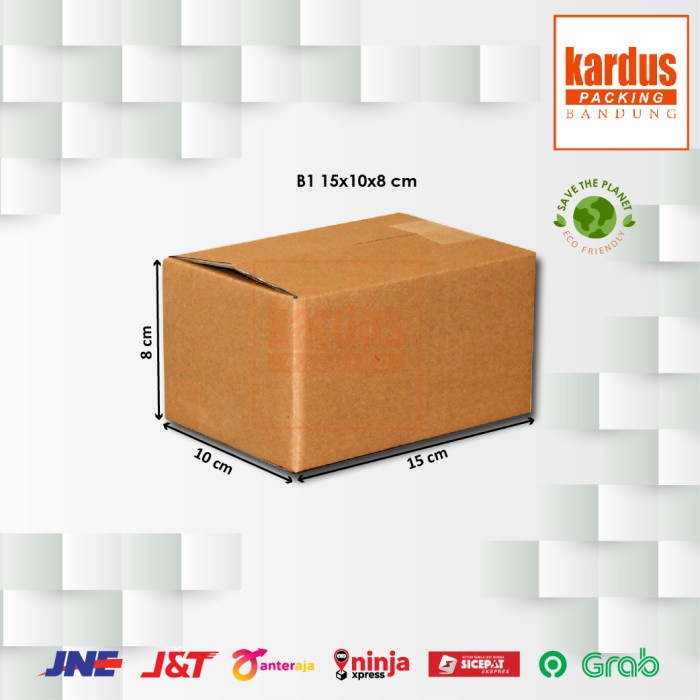 

Kardus Dus Kotak Packing Mini Kecil Gift Box Kado Polos Uk 15x10x8 cm Tebal 3 mm