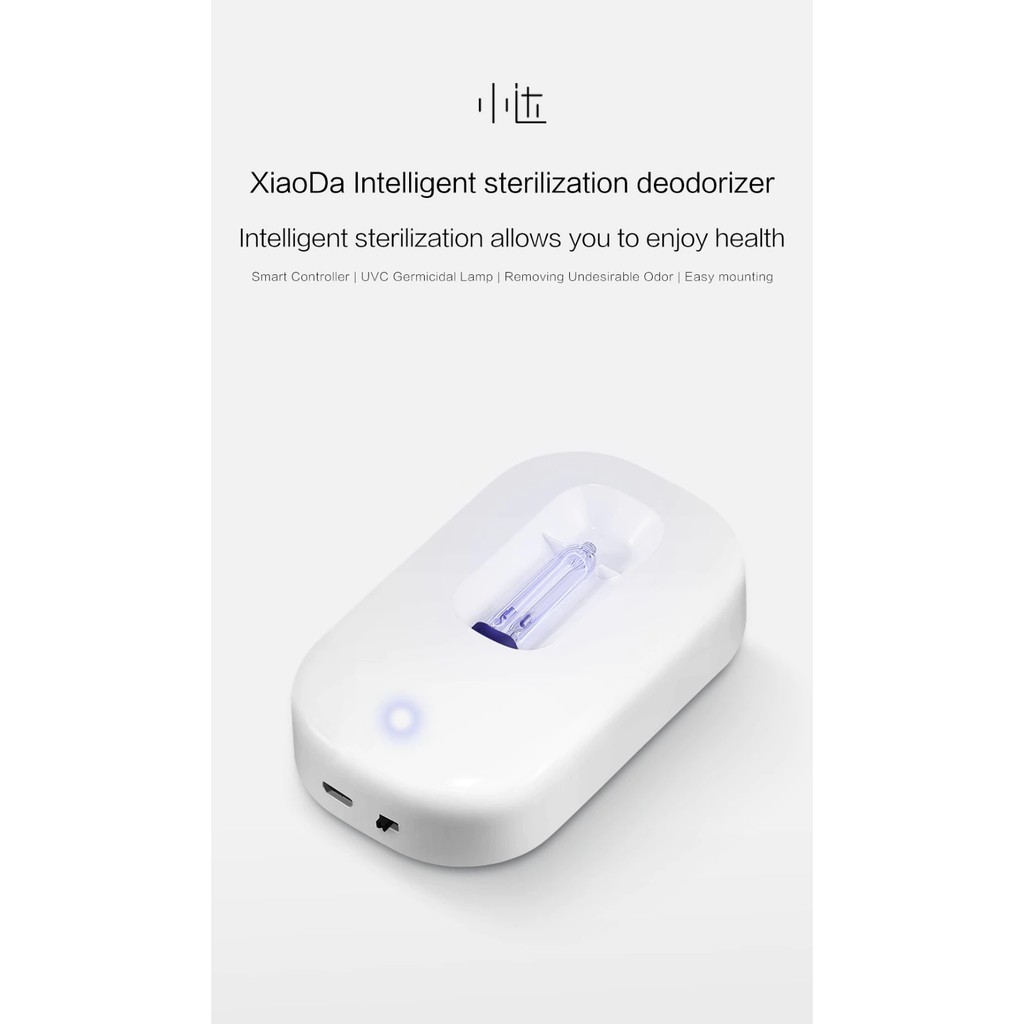 XIAODA HD-ZNSJCW-00 - Intelligent Sterilization Deodorizer - Pembersih dan Pensteril Toilet Anda