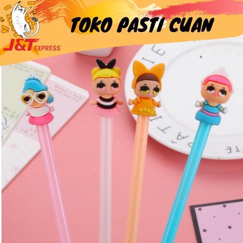 

pulpen karakter LOL keperluan sekolah bisa COD pen import termurah LUCU IMUT CEWE ANAK ANAK FANCY ATK LUCU