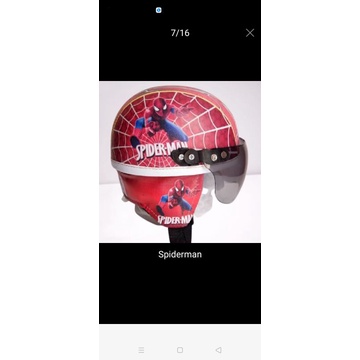 Helm anak Sincan SNI lucu