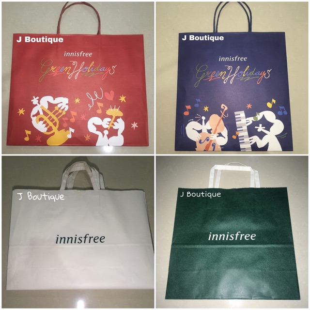 

Paperbag Innisfree Mango Innisfree The Face Shop Paper Bag Goodie Bag Branded Plastic Bag Tas Kertas