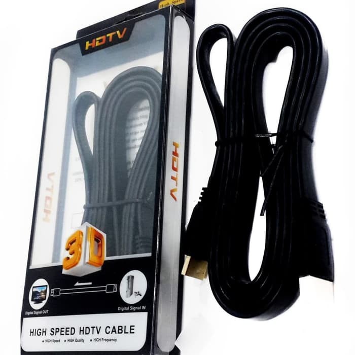 Kabel HDMI Flat / Slim 1.5M Super Murah Berkualitas