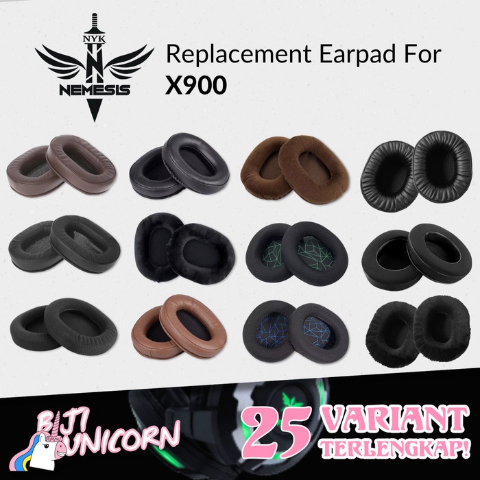 Earpad Earcup Ear Cushion NYK X900 x 900 Busa Foam Bantalan Pad