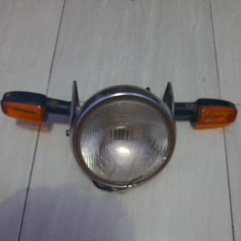 lampu depan megapro hiu mp hiu reflektor megapro hiu lampu megapro