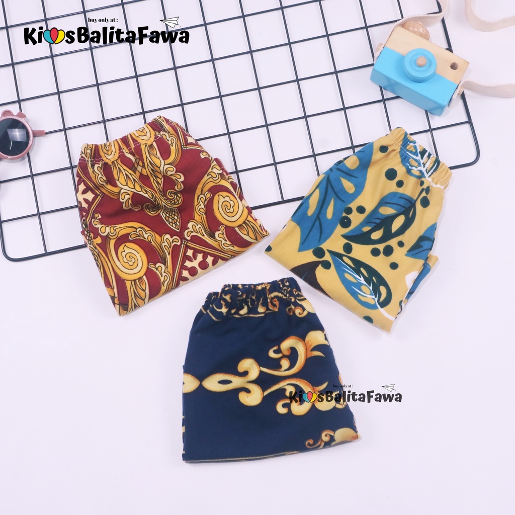 (IMPORT) LOVY SHORTIE Anak Perempuan TK-SD-SMP 4-15 Tahun / Dalaman Bahan Babyterry Celana Pendek