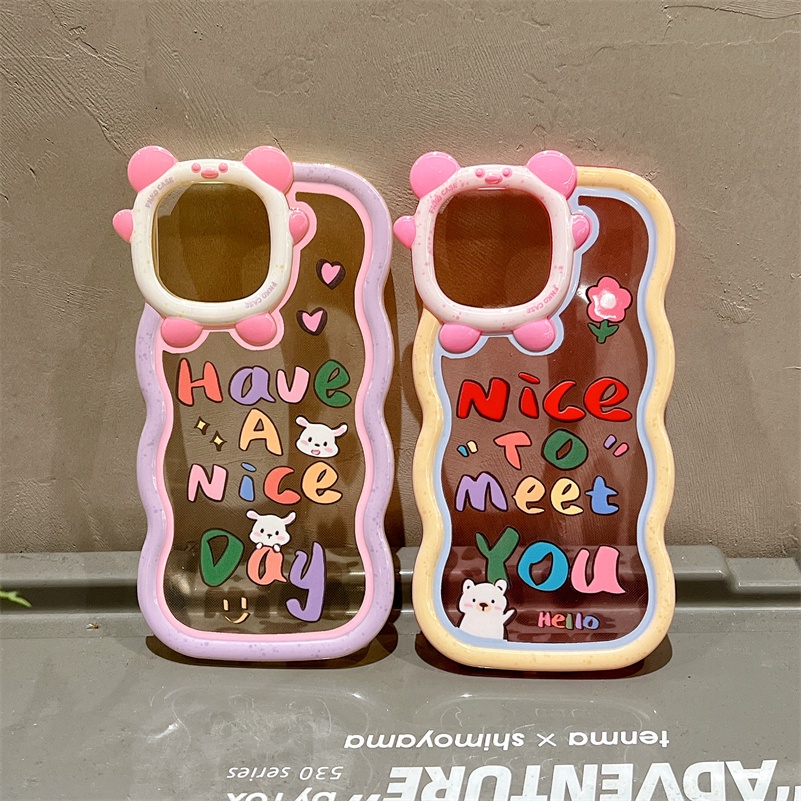 Soft Case Transparan Motif Tulisan Bahasa Inggris Untuk iPhone 13 12 11 Pro Max X Xr Xs Max