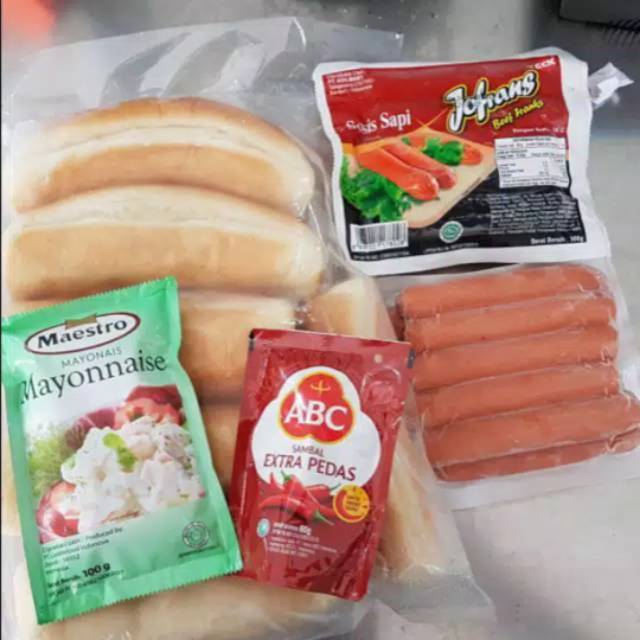 

Paket Roti Hot Dog MANTUL