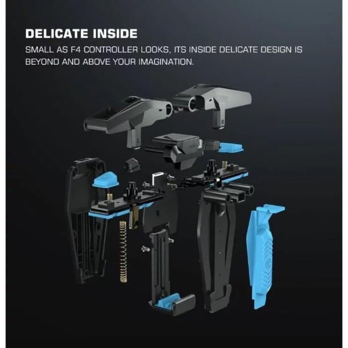 Aksesoris / Gamesir F4 Falcon Wireless Gamepad Smartphone Gaming Controller Kualitas Terbaik