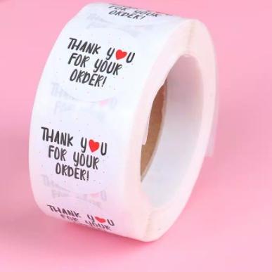 

Terlaku... Label Stiker Dekorasi Segel Kemasan Packaging / Stiker Roll Isi 500 Pcs harga bersaing