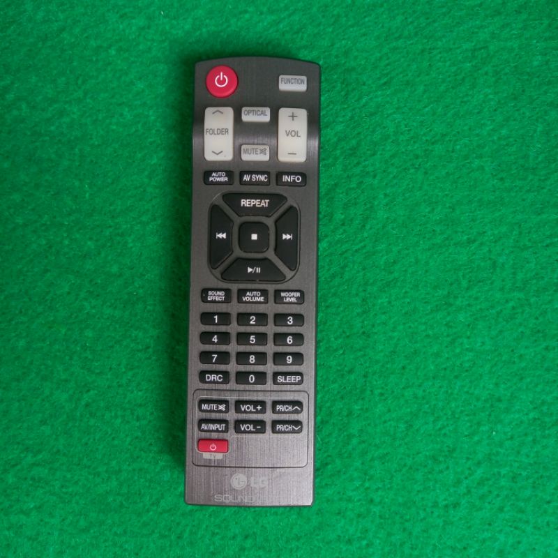 Remote LG SOUND BAR Original Asli . AKB73575431 .