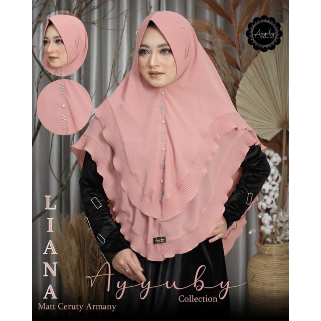 Khimar Plisket Liana Ori Ayyuby