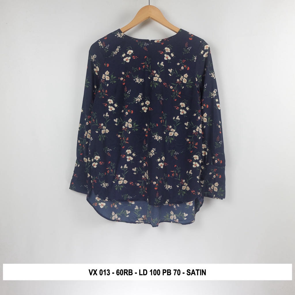 Thrift Blouse Vintage | Kode V4-VX 013