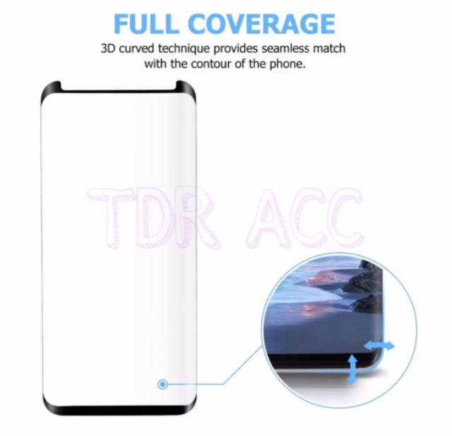 3D FULL COVER - Tempered Glass Samsung S10 Note 10 Note 20 S20 Ultra S21 Ultra Full Cover Case Friendly Mini Size