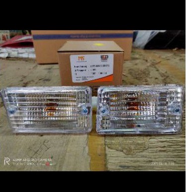 1 set Lampu sen bemper L300 putih kristal variasi