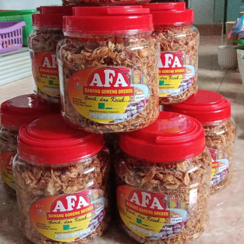 

Bawang Goreng AFA Toples||Bawang Goreng Asli Brebes