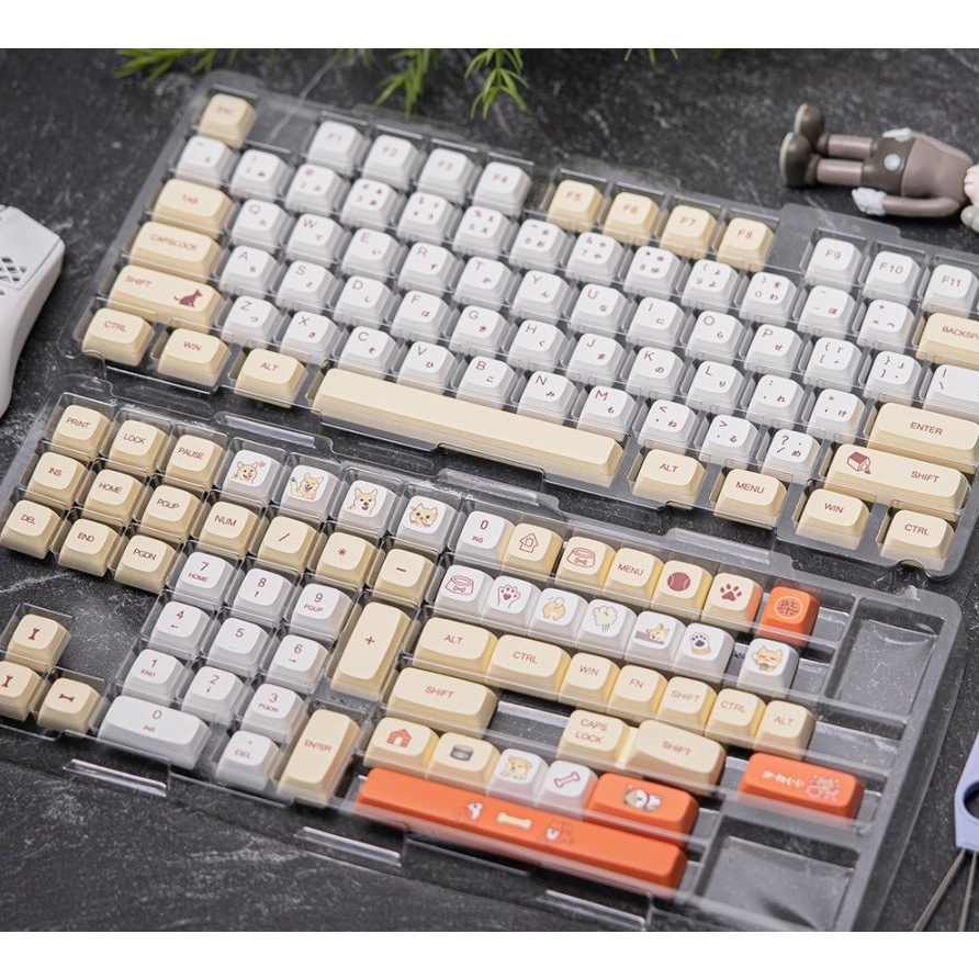 Yiqi Milk Purple PBT Dye-sub Keycaps 139 set XDA Profile