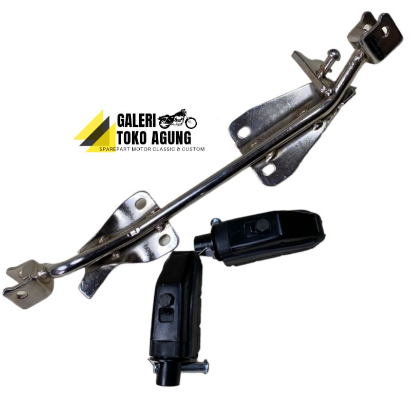 POSTEP BOSTEP FOOTSTEP STEP BARSTEP DEPAN VERZA MP MONO PNP CB GL MEGA PRO CROME