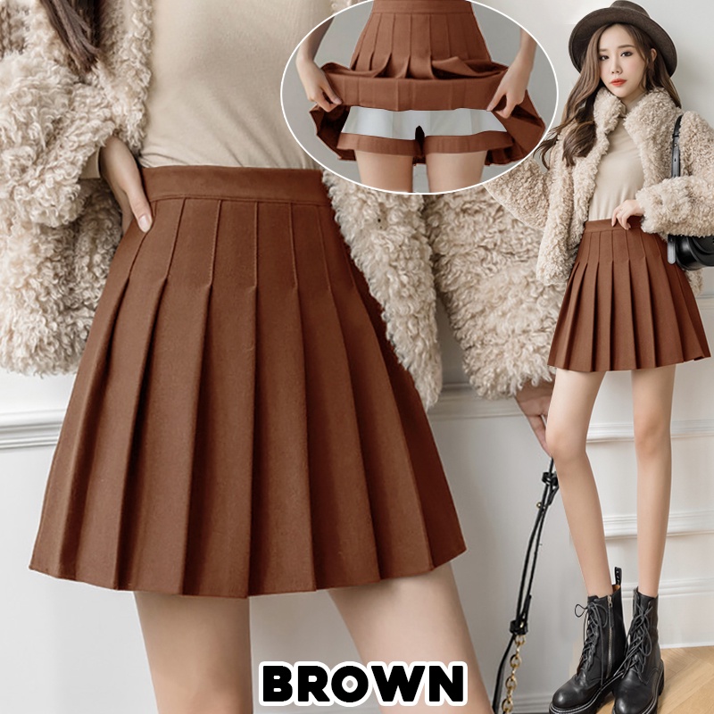 1063 Tennis Skirt Pt.2 /Rok Mini with inner pants/Rok tenis/Rok pendek/Rok Lipit/Rok Korea Skirt/Rok tennis