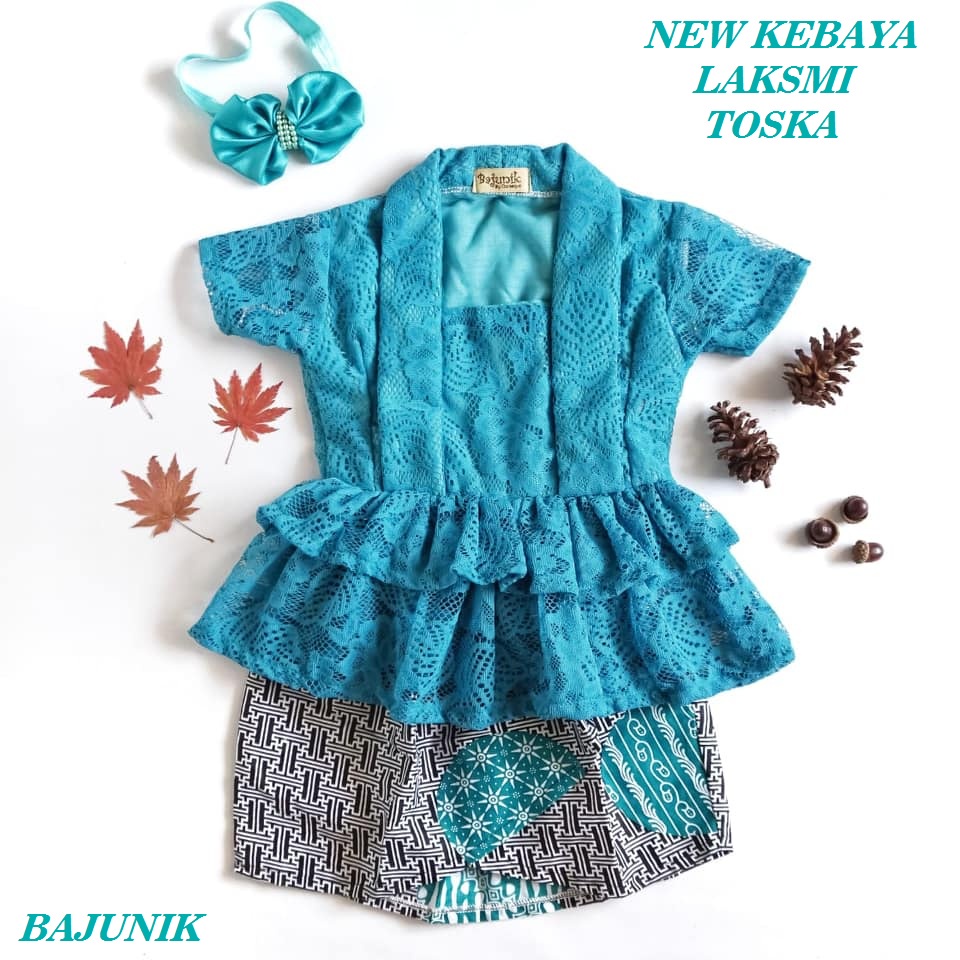 Kebaya Laksmi Anak Unik/Baju Adat/Kebaya Anak