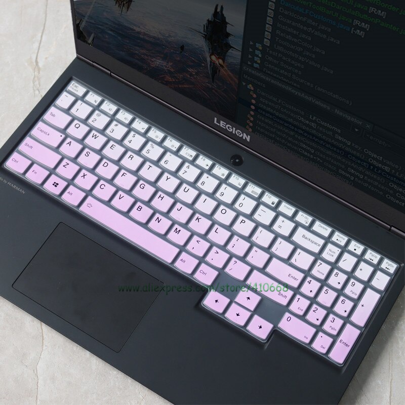 Skin Silikon Pelindung Keyboard 15.6 &quot;Untuk Lenovo Legion 5 5i 5p 5pi 15 2020 R7000 Y7000P Legion5 15&quot;