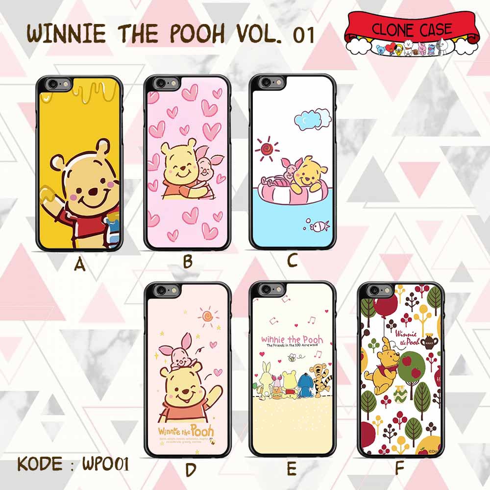 Case Oppo F5 F7 F9 F11 Pro Youth - Hardcase Winnie the Pooh