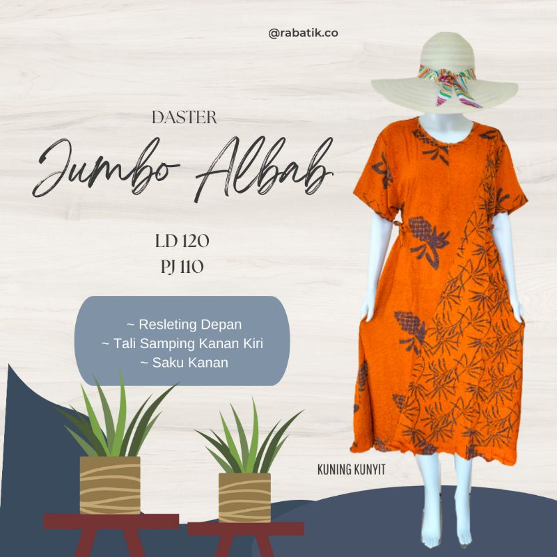 Daster Albab Lengan Pendek