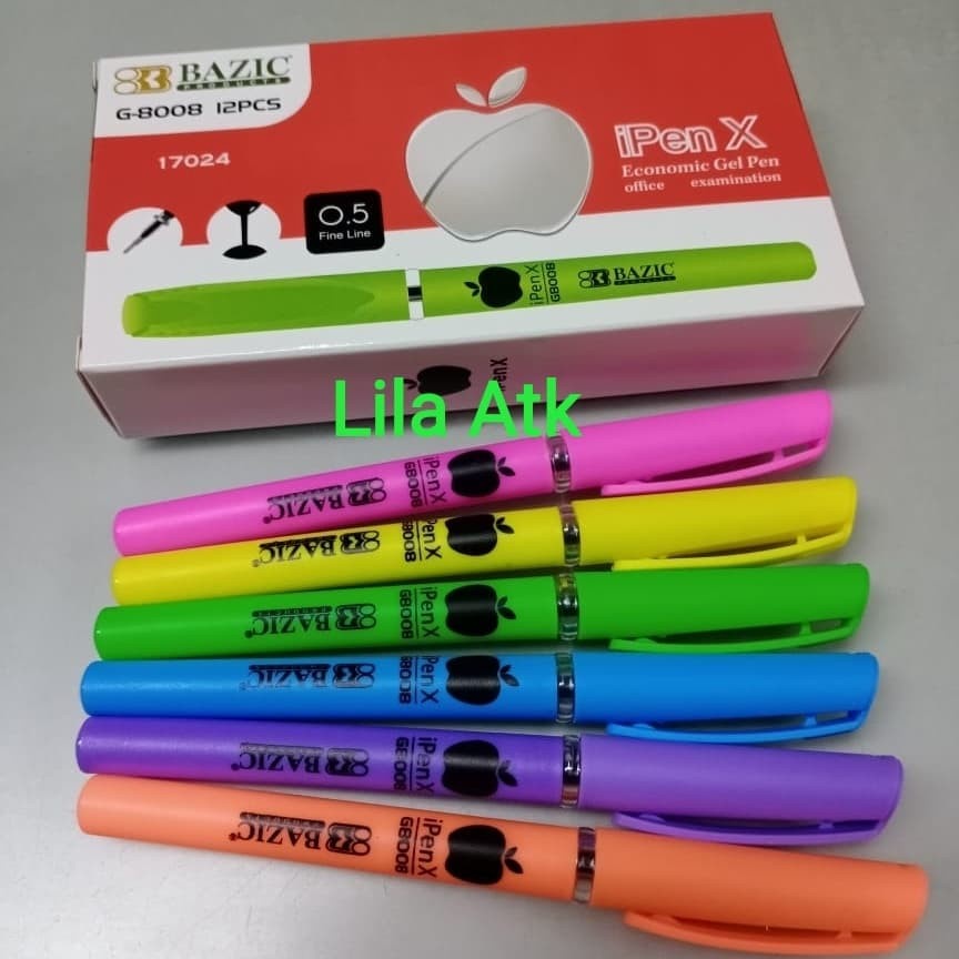 

PULPEN BAZIC IPEN X G - 8008 0.5MM | BOLPEN IPENX BAZIc