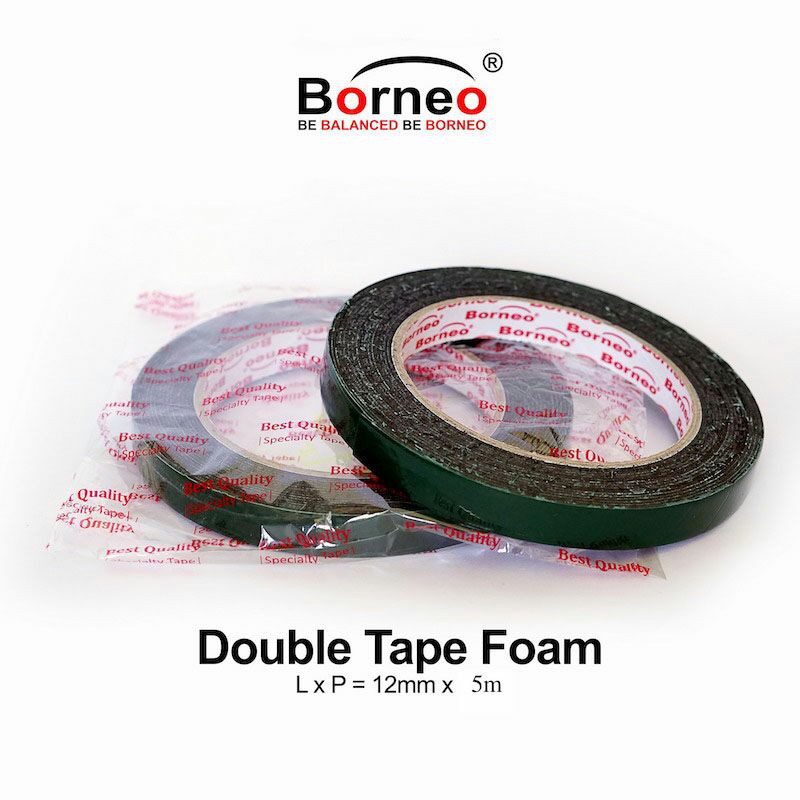 

1 roll Borneo double tape foam 12mm