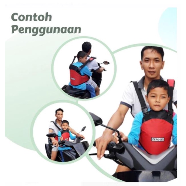 Promo ukm sabuk boncengan anak di motor sabuk pengaman anak di motor sabuk multifungsi berkendara