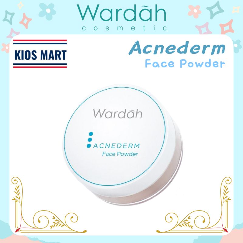 Wardah Acnederm Face Powder 20g | Bedak Kulit Berjerawat