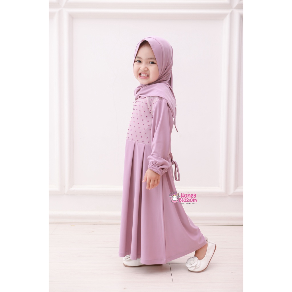 HONEYBLOSSOM gamis bayi perempuan 6 12 bulan / gamis bayi perempuan 1 tahun alesha