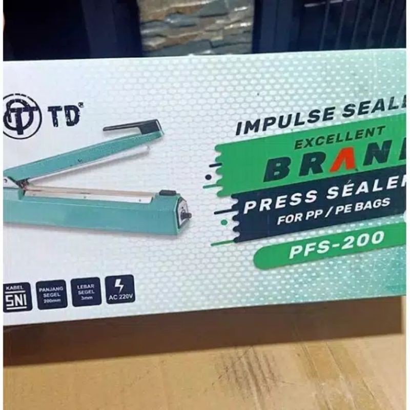 Mesin Press Plastik Impulse Sealer 30 cm TD 300