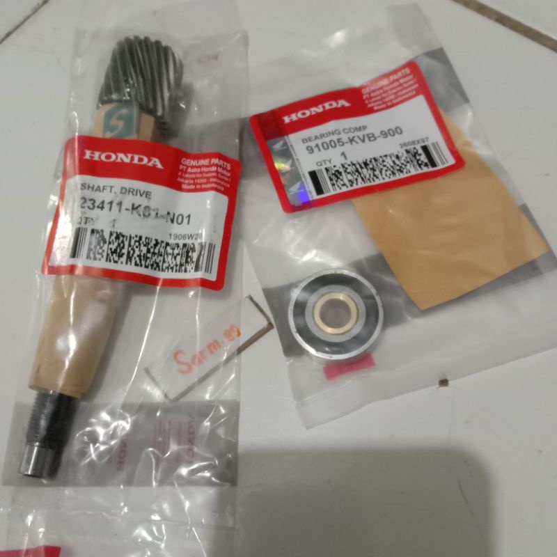 As Pully Belakang Plus Bering Cvt Honda Beat Esp Beat Street Kualitas ORI.