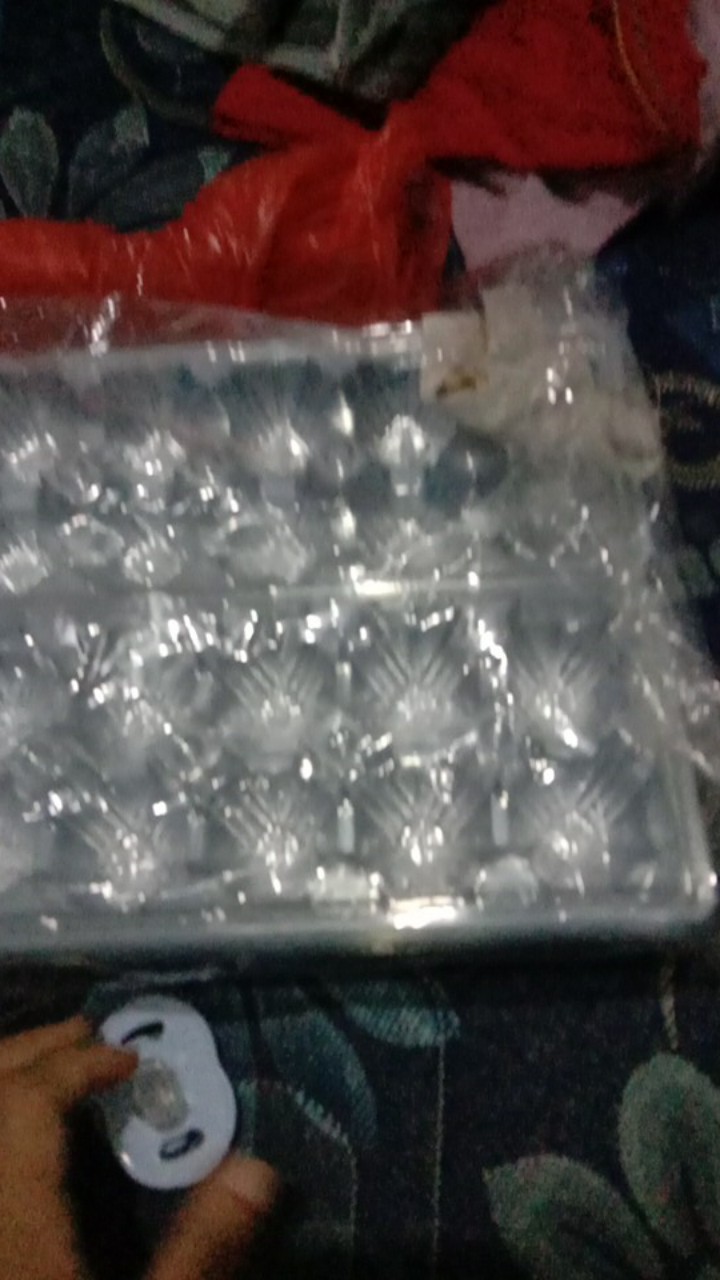 Mika Telur Tanpa Pengunci 50 Pcs Isi 10 Telur / Mika Telor / Tempat Telor