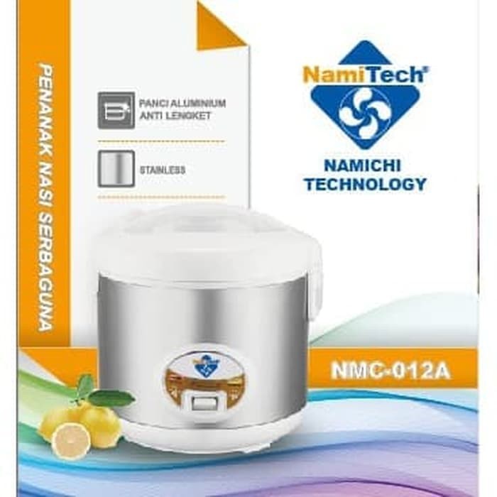 Nami tech penanak nasi serbaguna NMC-012A -1.2 liter