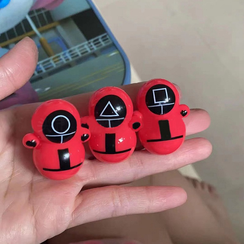 Mainan Boneka Tumbler Cumi-Cumi Kawaii Dekompresi Untuk Hadiah Natal Anak