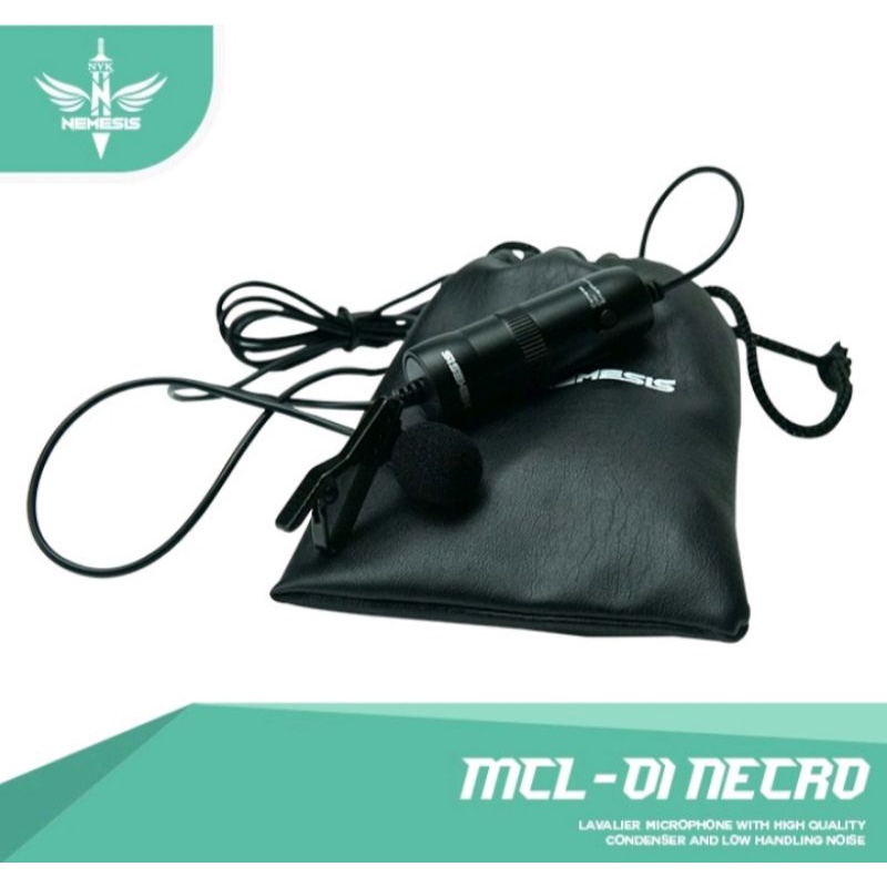 MIC CLIP ON NYK NEMESIS MCL - 01 NECRO