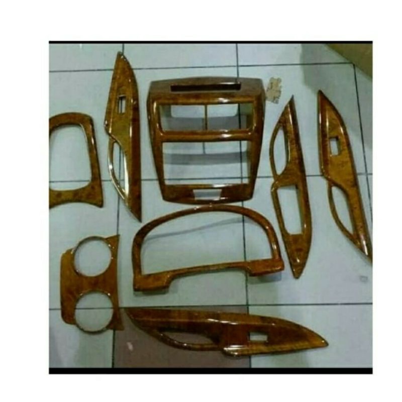 panel wood model kayu / mobil all new avanza