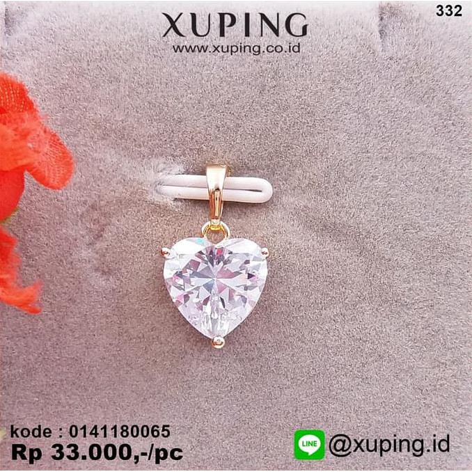 XUPING LIONTIN EMAS MATA LOVE 0141180065