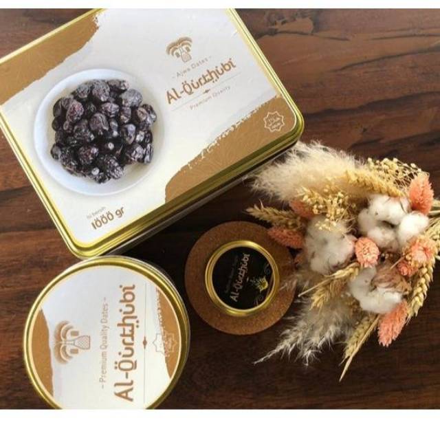 

Kurma AjwaAl-qurthubi dan Safron Paket Bundling 1 Kg