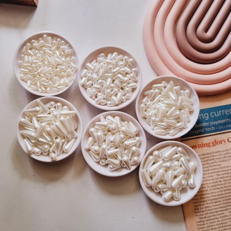 15gram Mote Susu Tetes Manik Mote Susu Tetes Manik Manik Susu Mote Mutiara Susu