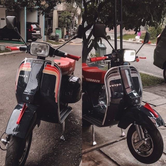 STIKER STICKER STRIPING VESPA UTAH termurah
