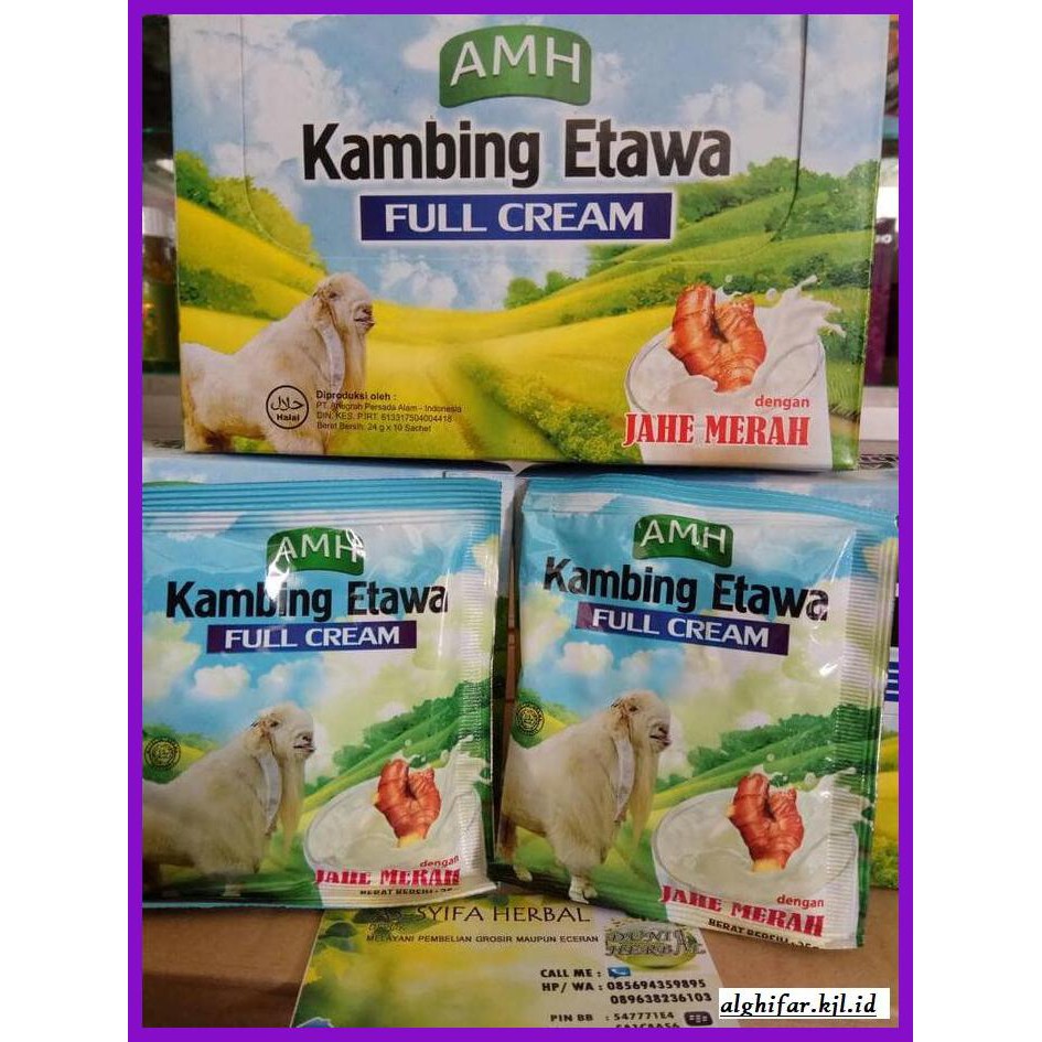 

lanoisidartdrink- susu kambing etawa amh plus jahe merah -asliii-bngittt.
