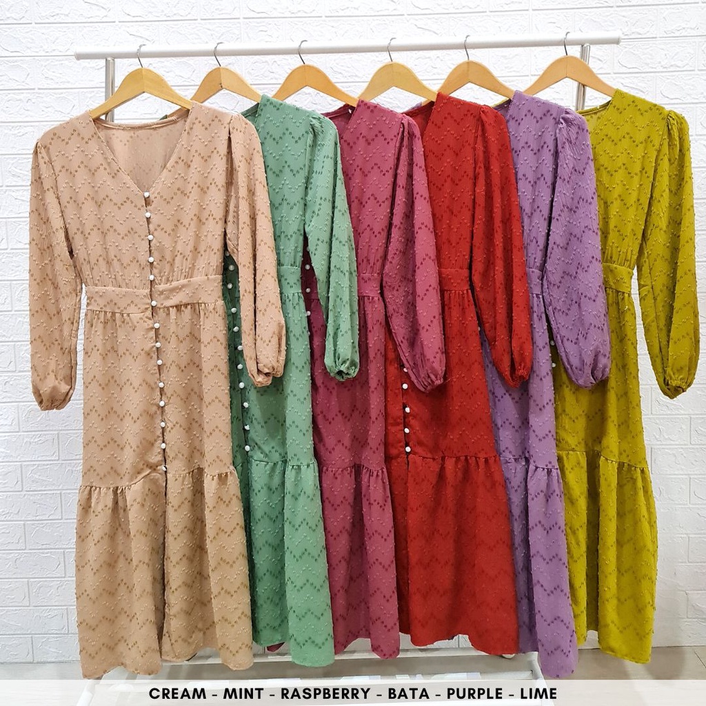 4549 citruce long sleeves dress uragi import