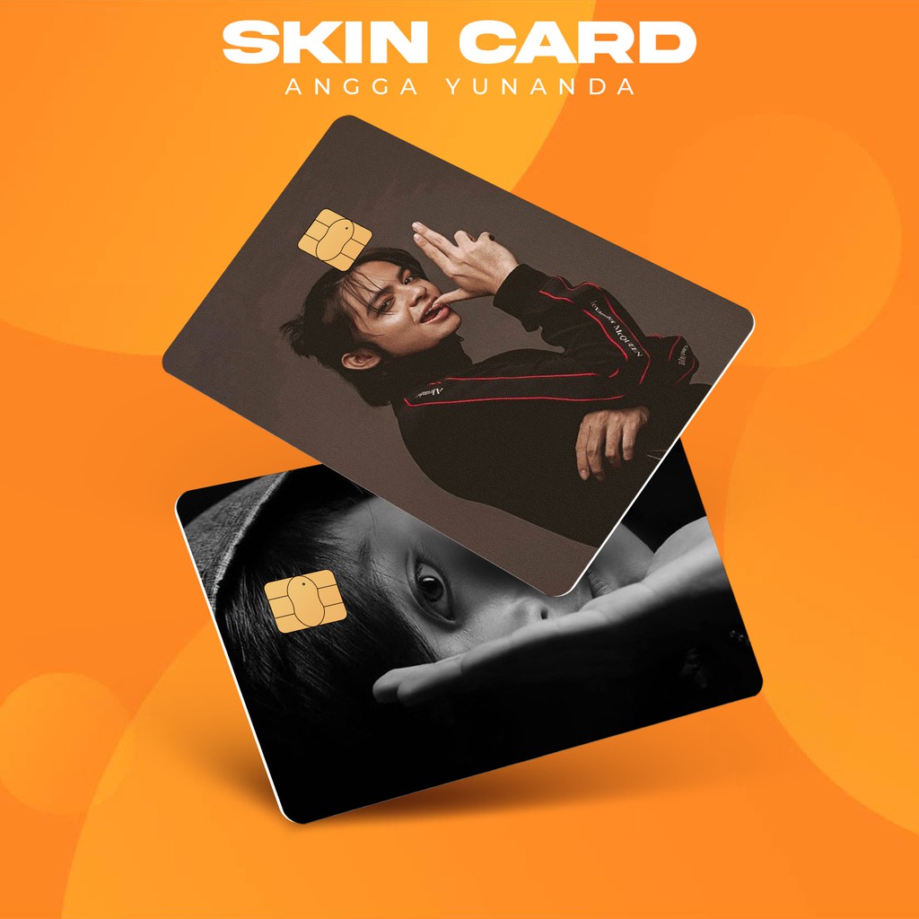 [BM Skin Card] Angga Yunanda ||  Garskin | Cover ATM / E - Money / Flazz - Anti Air