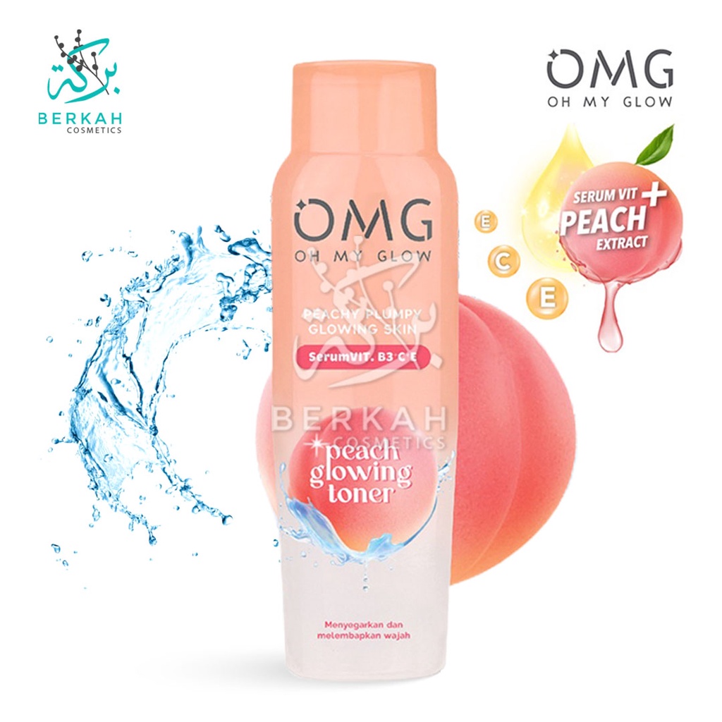 OMG Oh My Glow Peach Glowing Toner 100ml